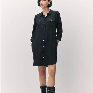Vero Moda Black Shirt Dress, Size Small